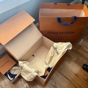 Louis Vuitton gift wrap boxes/bags